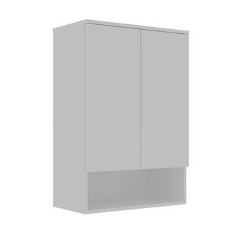 Armario De Baño  - 70 X 36 X 100 Cm - Blanco Mate
