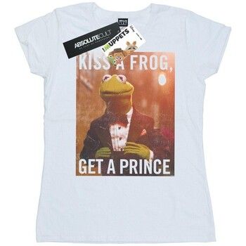 Disney Camiseta The Muppets Kiss A Frog Get A Prince para mujer