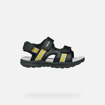 GEOX Vaniett Niño Negro/amarillo