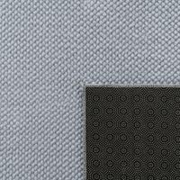 alfombra de piel soraya gris  80x150 cm