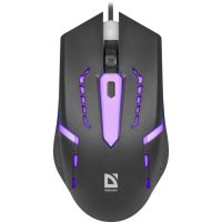 raton defender flash mb-600l usb 1200 dpi negro rgb ambidiestro gaming
