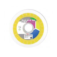 pla 850 sakata 3d glass amarillo amarillo translucido 175 mm