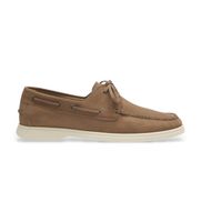 boss para hombre 50563130 nauticos de ante contraste beige 43 plano cordones casual