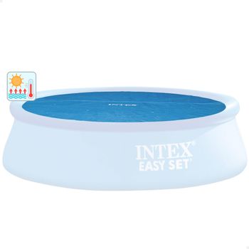 Cobertor Solar Intex para Piscina Redonda, Ø206 Cm, Azul