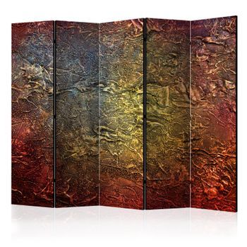Biombo - Red Gold Ii (225x172 Cm)