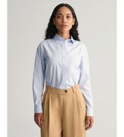 gant para mujer 4300348 camisa regular fit de popelina azul 38 casual algodon manga larga