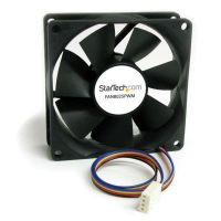 refrigeracion aire startech ventilador pwm 80x25 mm 2500 rpm silencioso