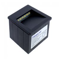 aplique empotrable led de exterior cori ii 3w