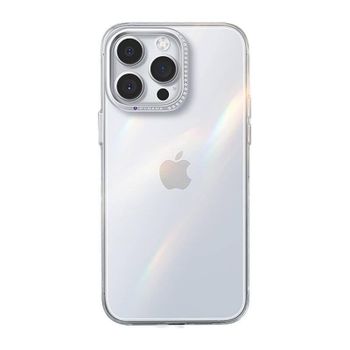 Funda para móvil Joyroom PN-15B4 Glacier rígida cristal transparente para iPhone 15 Pro Max