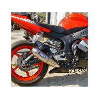 silenciador de escape yamaha yzf-r6 mass cafe racer curve