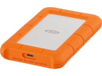 REACONDICIONADO Seminuevo Muy bueno Disco duro 2 TB - Lacie Rugged, USB-C 3,0