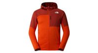 chaqueta polar the north face stormgap power grid roja para hombre
