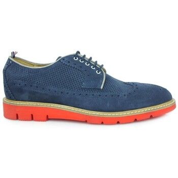 Café Noir Zapatos Hombre Stringata Blu IRP611 para hombre