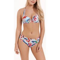 lisca banador pantalones de traje bano cintura alta nice para mujer