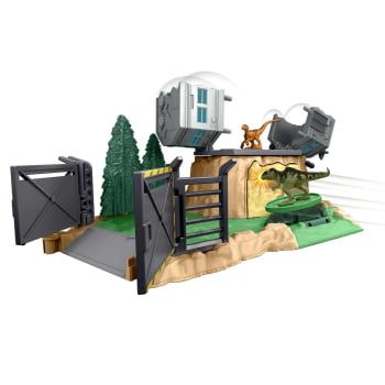 Jurassic World- Minis Ataque del Dinosaurio + 4 años