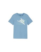 camiseta puma essentials ab summer infantil azul