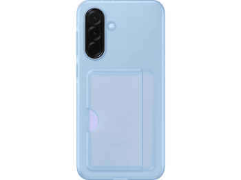 Funda móvil - Samsung, Para Galaxy A36 5G, Trasera, Bolsillo para tarjeta, Azul