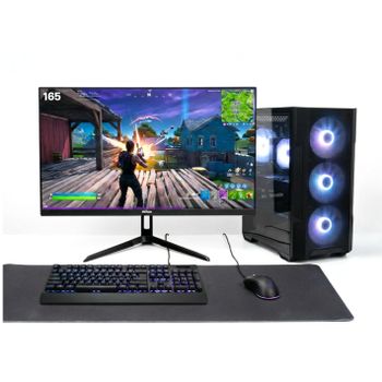 PC Gaming Completo 16GB RAM y 1TB con GTX 1650 / i5 10400F + Monitor 165Hz 1080p 24