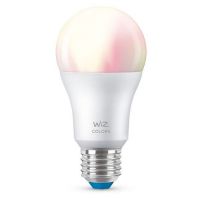 wiz a60 colors bombilla inteligente wi-fi rgbw e27