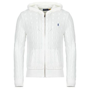 Polo Ralph Lauren Chaqueta de punto CHAQUETA DE PUNTO CON CAPUCHA EN PUNTO TRENZADO para hombre