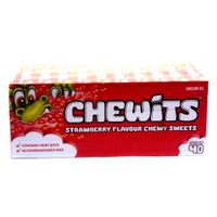 chewits strawberry - 40 x 30g