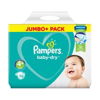 pampers baby-dry size 4 nappies jumbo pack