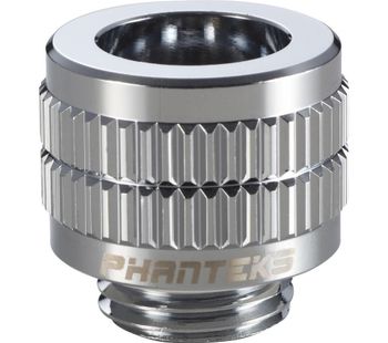 Glacier 12 mm Hard Tube Fitting - Mirror Chrome