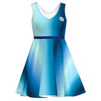 vestido bidi badu spectrum azul oscuro aqua