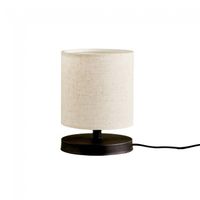 lampara de mesita niron crema 22
