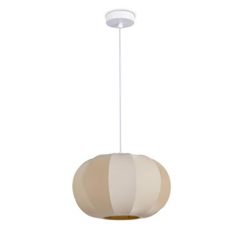 Lámpara colgante Klare beige
