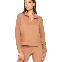 luna splendida chaqueta sudadera de manga larga con cremallera sweetened splendida para mujer