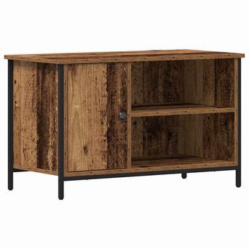 Mueble De Tv | Mueble De Salón | Gabinete De Tv Madera Envejecida 80 X 40 X 50 Cm