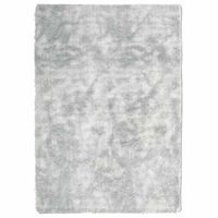 alfombra de pelo largo navarra gris plateado 240x340 cm vidaxl