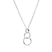 cadena de plata 925 con colgante circular