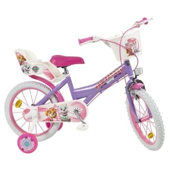 Bicicleta Infantil Toimsa Paw Patrol, 16'' - Morada