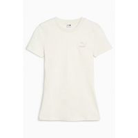 puma yellow tops y camisetas classics ribbed slim para mujer