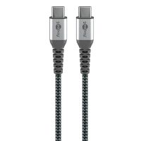 cable goobay 79559 supersoft textile usb-c 20 mm 015 m