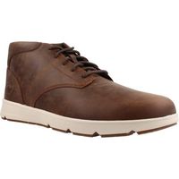 timberland botines pkst mid lace sneaker rust para hombre