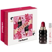 cacharel perfume set yes i am edp 50ml - mini 10ml para mujer