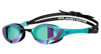 Gafas de natacion arena cobra edge swipe mirror esmeralda peacock negro