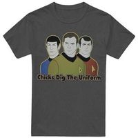 star trek camiseta dig it para mujer