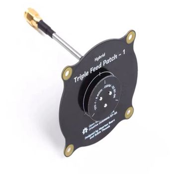 Paraguas Triple Alimentación Patch-1 5.8GHz 8dBi 60mm LHCP RHCP Antena Lineal FPV para Fatshark DJI Eachine Gafas FPV