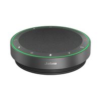 jabra speak2 75 altavoz inalambrico bluetooth para el trabajo 4 microfonos con cancelacion de ruido altavoces de 65 mm - nueva funcion de conexion -usb-a y usb-c zoom y google meet gris oscuro