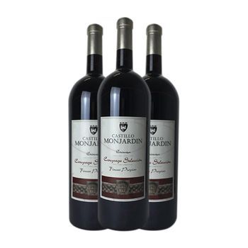 Castillo De Monjardín Vino Tinto Navarra Crianza Botella Magnum 1,5 L 14% Vol. (pack De 3 Unidades)