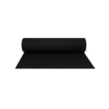 Jardin202 - Alfombra Para Eventos Moqueta Ferial  2m Ancho  Varios Colores  2 Metro (ancho) X 12 Metros (largo) (04 - Negro)  2 Metro (ancho) X 12 Metros (largo) (04 - Negro)jardin202
