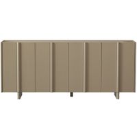 aparador de 4 puertas de madera l200cm - caqui verde