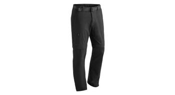 Maier sports tajo pantalon convertible hombre negro   regular