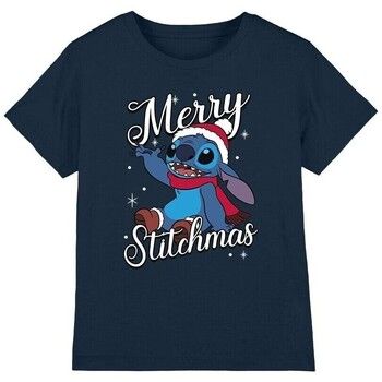 Disney Tops y Camisetas Merry Stitchmas para niño