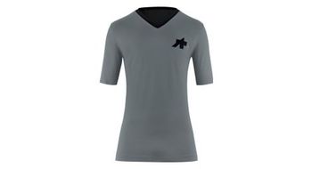 Maillot de manga corta assos tactica tech t5 hombre gris