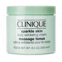 clinique hand and body care sparkle skin body exfoliating cream 250ml  85 oz